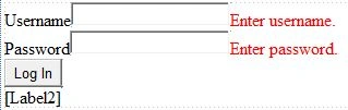 Log In Page In ASP.NET Using Access Database
