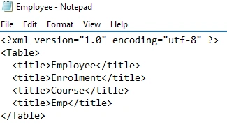 xml