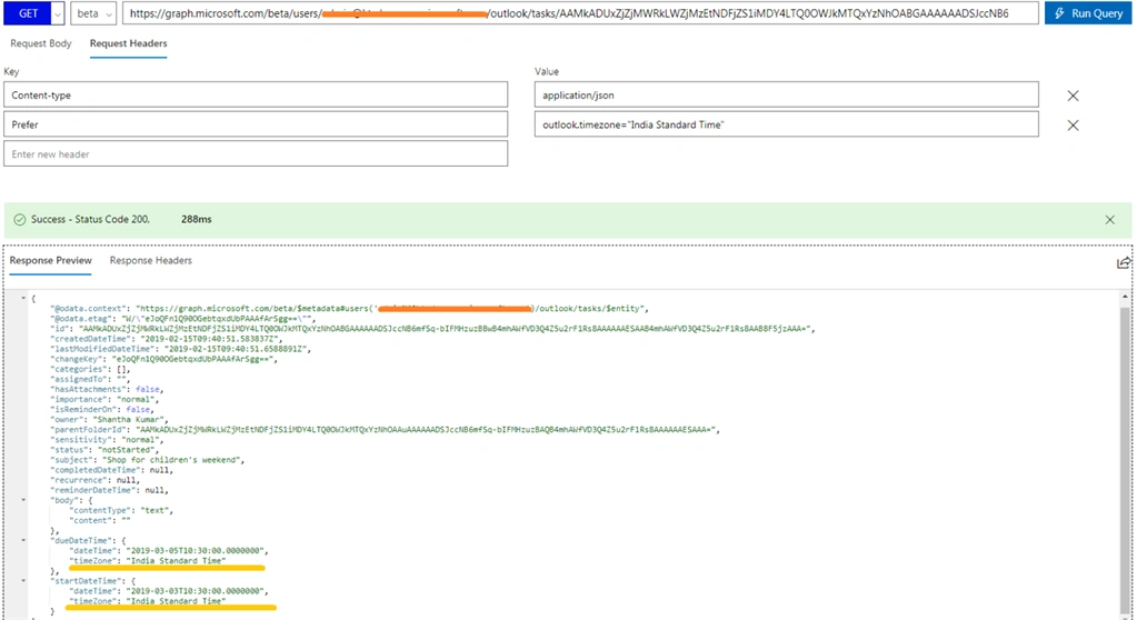 How To Get Outlook Tasks Using Microsoft Graph