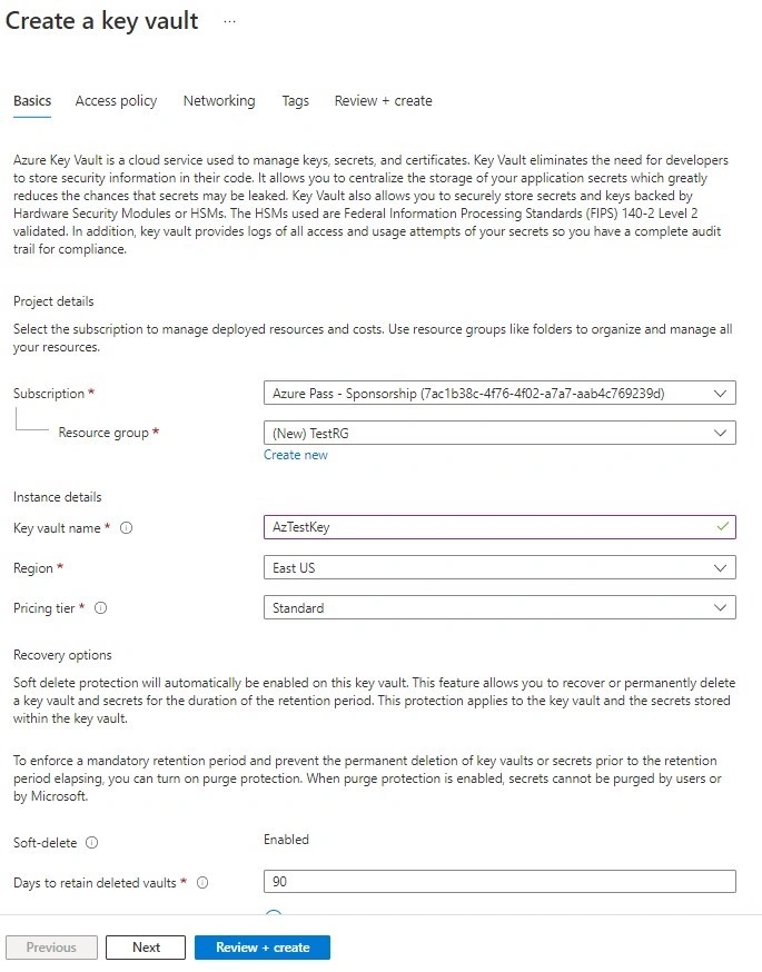 Azure Key Vault