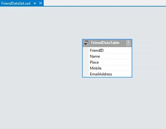 friend data table