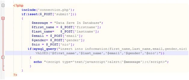 INSERT query