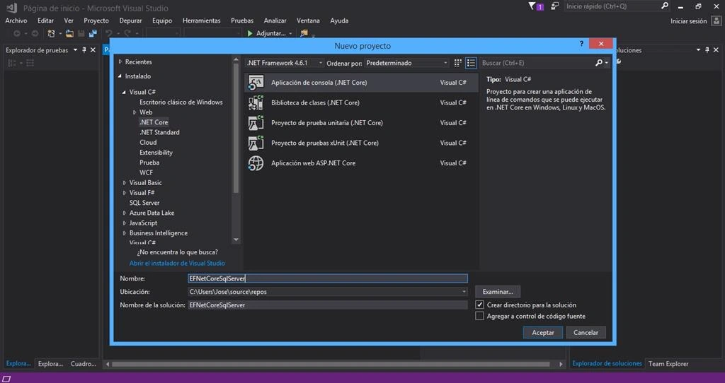 Connection To Database Using .NET Core, SQL Server And Scaffolding