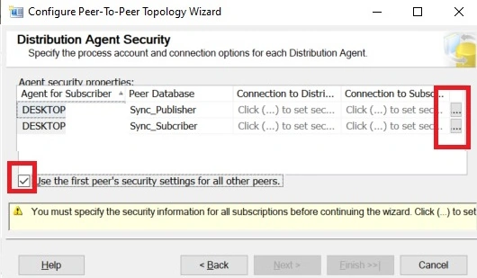 Distribution agent security