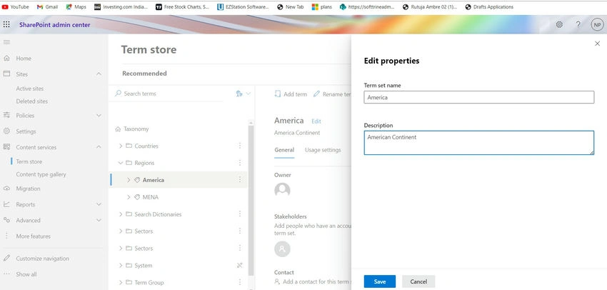Updated properties