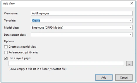 CRUD Operation Using Model View And Controller