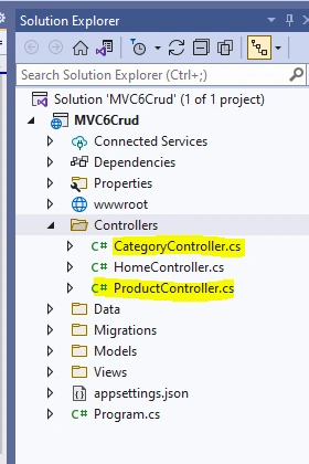 Asp.Net Core MVC (.Net 6.0) CRUD Operation