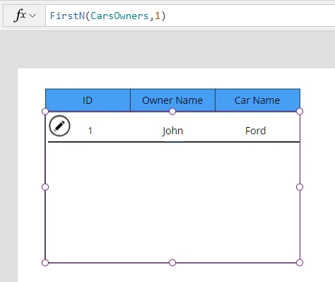Collection output