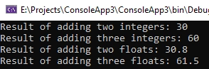 Method Overloading in C#