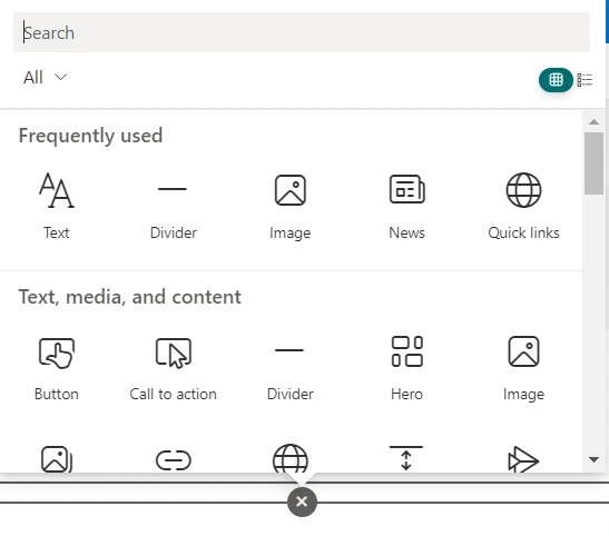 Use of Image Web part in SharePoint Online