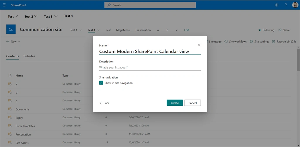 How To Create Custom Modern Sharepoint List Calendar View