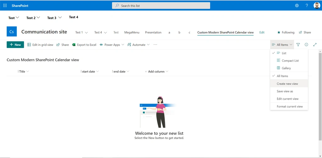 How To Create Custom Modern Sharepoint List Calendar View