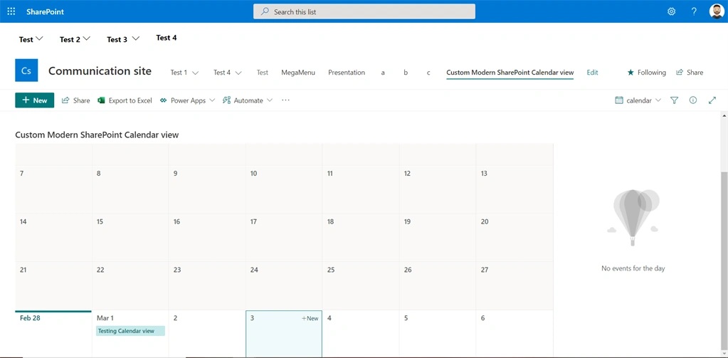 How To Create Custom Modern Sharepoint List Calendar View