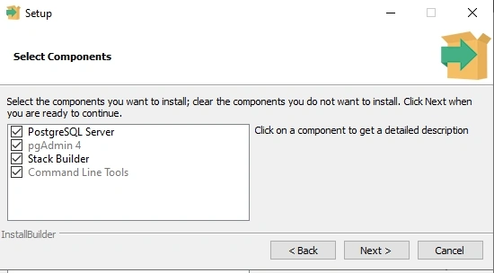 Select components