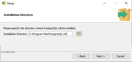 Downloading setup