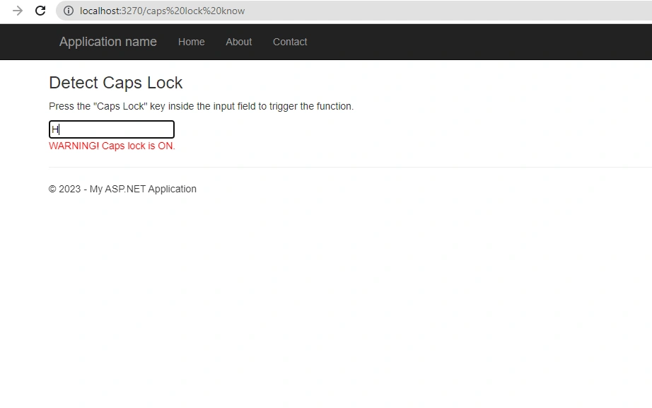 How To Detect Caps Lock In JavaScript