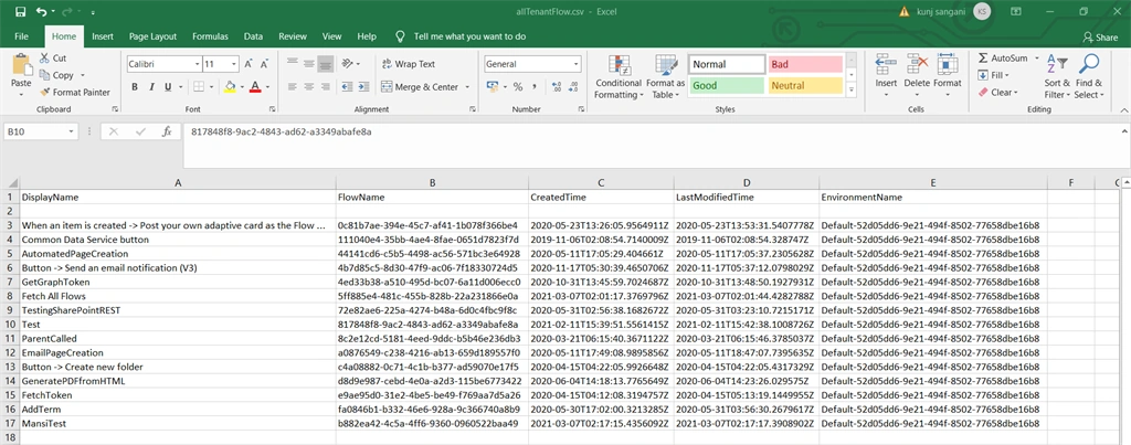 How To Fetch All The Power Automate (Flow) In Tenant