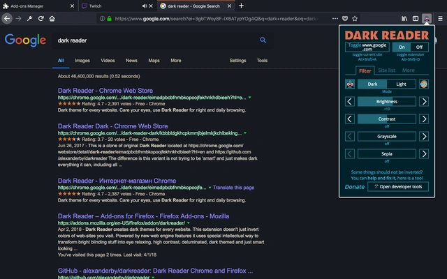darkreader