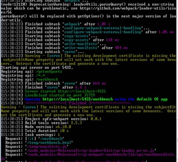 Testing SPFx Web Part Project