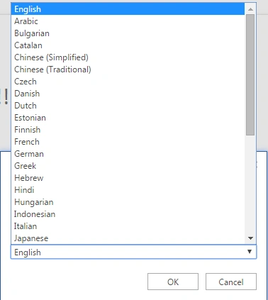 LANGUAGE