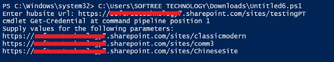 Get, Set and Remove Associated site using PowerShell
