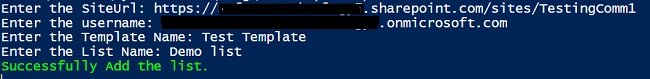 Save A List As Template In SharePoint Online Using PowerShell
