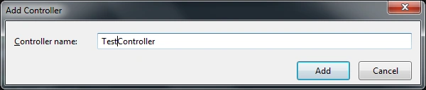 Add Controller