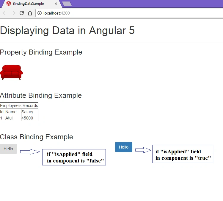 Class Binding