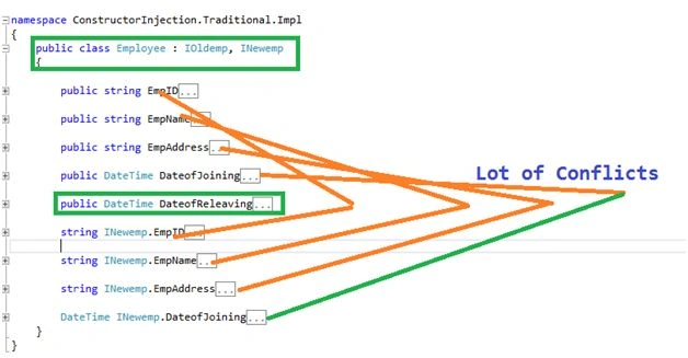 Find Conflict section