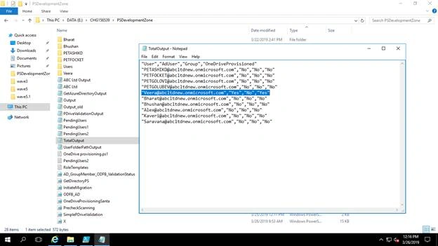 Active Directory AD And Group Member And ODFB Validation Status Step by Step Process Document