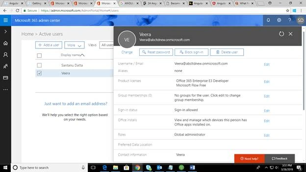 Active Directory AD And Group Member And ODFB Validation Status Step by Step Process Document