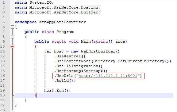 ASP.Net Core