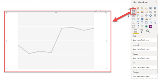 Create A Native Line Chart With Dual Y Axis In Power BI