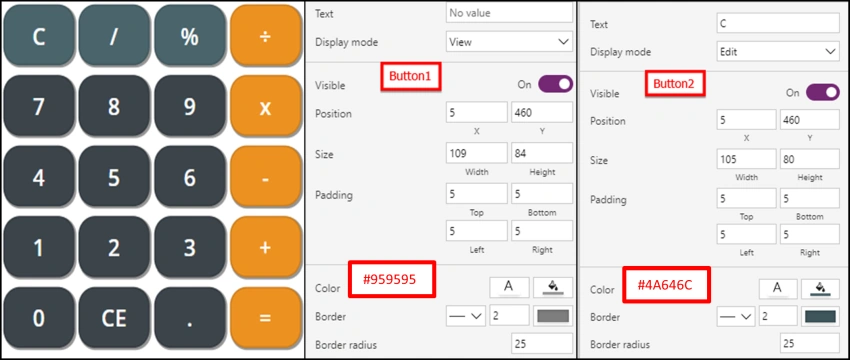 How to create a shadow effect in Power Apps