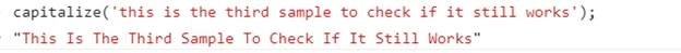 Capitalize First Letter Of Each Word Using JavaScript