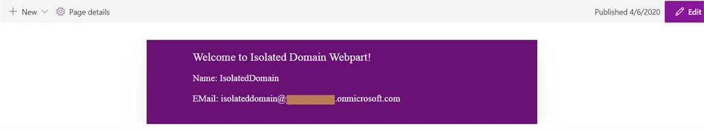 Isolated WebPart In SPFx And Its Limitation