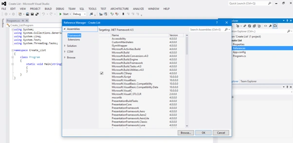 reference file