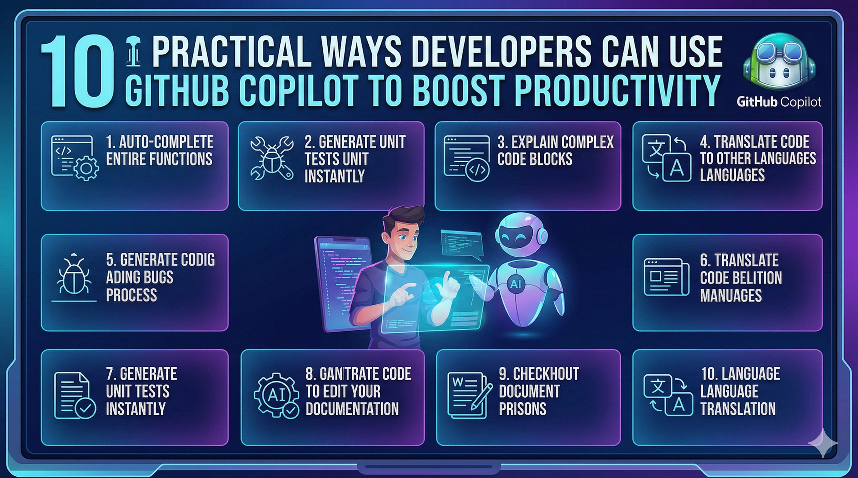 10 Practical Ways Developers Can Use GitHub Copilot to Boost Productivity by Sai Kiran BK
