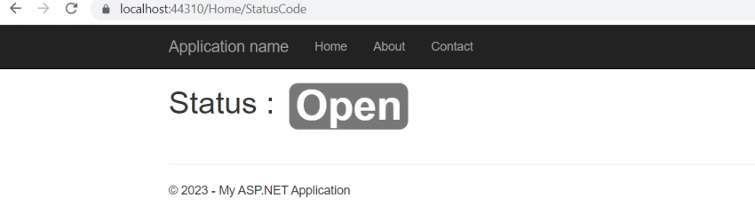 Razor in Asp.net Core