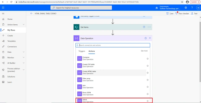 Create A Style HTML Table In An Email Using Power Automate