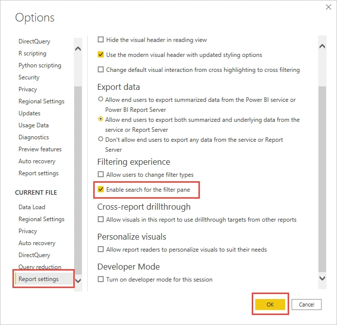 How to Show Filter Pane in Power BI Desktop