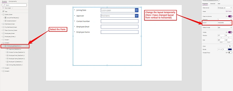 How to Apply Properties to Multiple DataCardKey and DataCardValue Fields