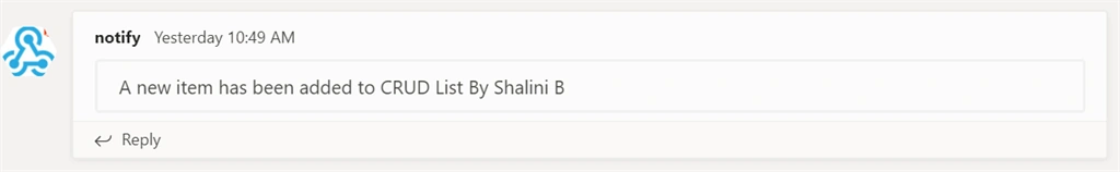Configuring SharePoint Notification In Teams Using Flows