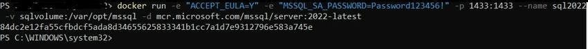 SQL Volume