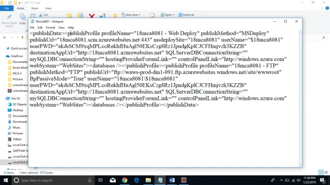 Create Web App In Azure And Publish Using File Explorer