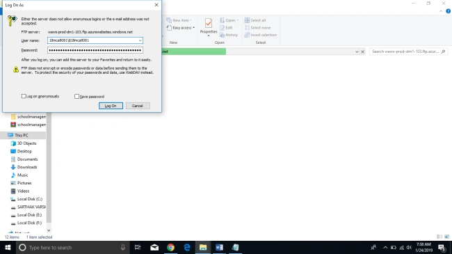 Create Web App In Azure And Publish Using File Explorer