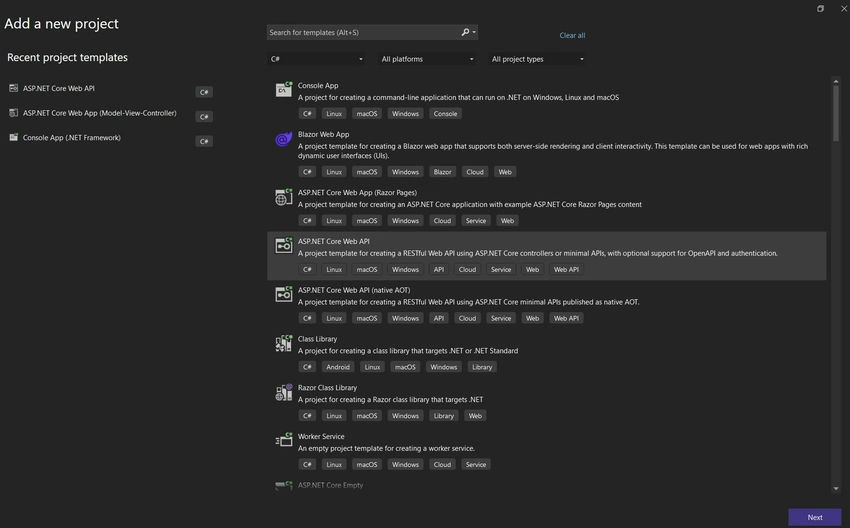  Web API