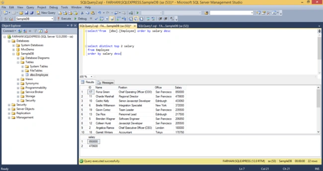 SQL SERVER