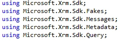 Unit testing using Fakes for MS Dynamics CRM Plugins
