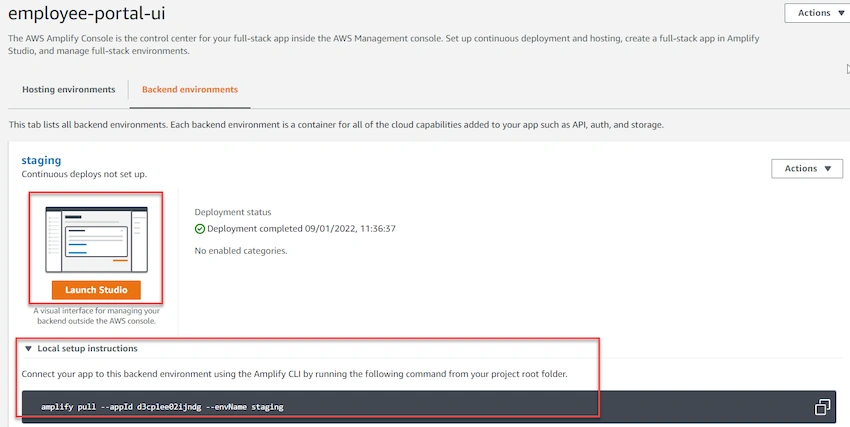 AWS Amplify To Host React Frontend With Cognito Authentication